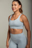 Bloomline Top - Silvery Blue